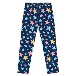 Legging Estrelas Feminina Infantil Kamylus