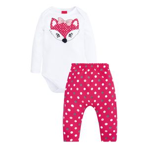 Conjunto Body Raposa e Calça Feminino Bebê Kyly