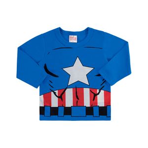 Camiseta Capitão America Primeiros Passos Marlan
