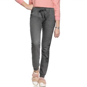 Calça de Moletom com Punho Feminina Juvenil Elian