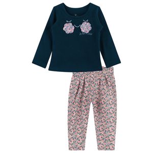Conjunto Blusa e Calça de Menina Bebê Colorittá