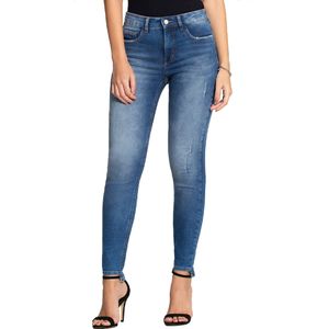 Calça Jeans Skinny Cropped Feminina Lunender