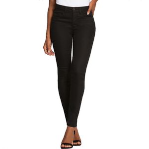 Calça de Sarja Preta Skinny Feminina Lunender