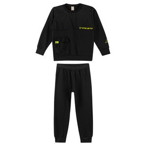 Conjunto Blusão e Calça de Menino Juvenil Colorittá