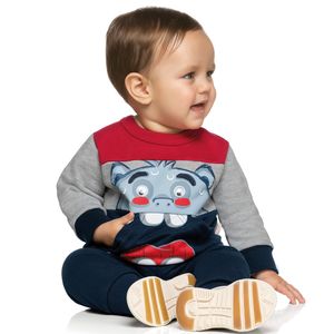 Conjunto Blusão e Calça de Menino Bebê Elian