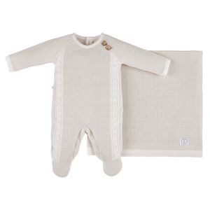 Saída de Maternidade Marfim Fofinho