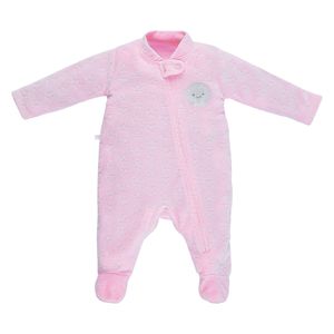 Macacão Rosa Bebê Fofinho