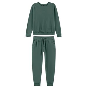 Conjunto Blusão e Calça Feminina Plus Size Maelle