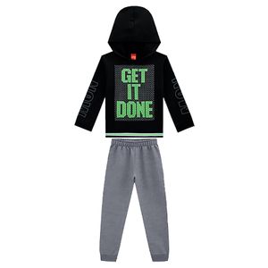 Conjunto Blusão e Calça de Menino Juvenil Kyly