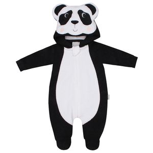 Macacão Longo Unissex Bouckle Panda Miniclo - 30446