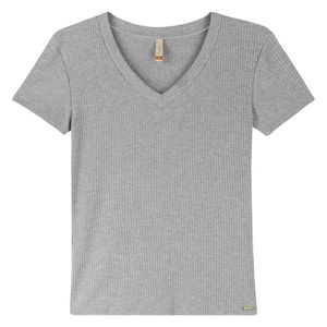 Blusa Básica Feminina Adulto Marialícia 52070