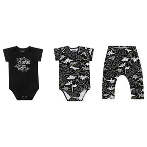 Conjunto 2 Bodies e Calça de Menino Bebê Elian 201057