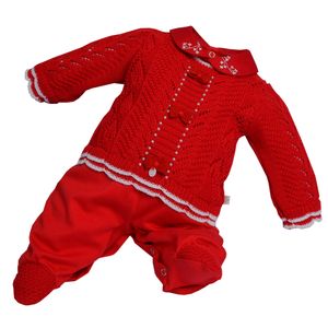 Macacão Tricot Olivia Beth Bebê 9707