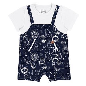 Macaquinho Safari de Menino Bebê Alakazoo 45680