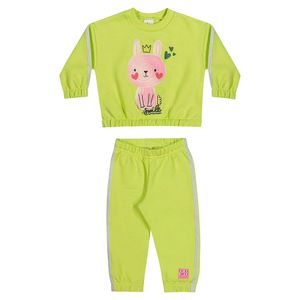 Conjunto Blusão e Calça Menina Bebê Elian 211352
