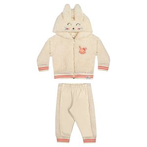 Conjunto Jaqueta e Calça Coelhinha Menina Bebê Elian 211366