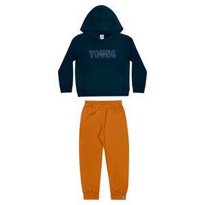 Conjunto Blusão e Calça Masculino Juvenil Elian 241175