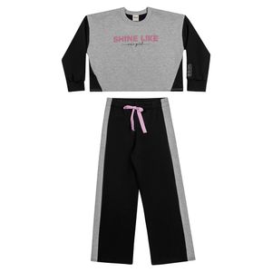 Conjunto Blusão e Calça Feminino Juvenil Elian 251640