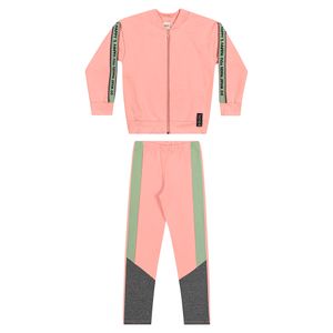 Conjunto Jaqueta e Legging Feminino Juvenil Elian 251644