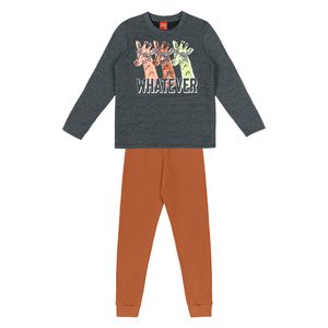 Conjunto Blusão e Calça Feminino Juvenil Kyly 207999