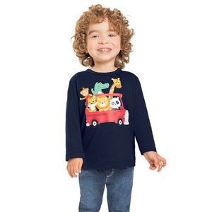 Camiseta Safári Menino Primeiros Passos Kyly 208019