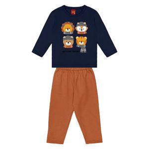 Conjunto Camiseta e Calça Menino Bebê Kyly 208030