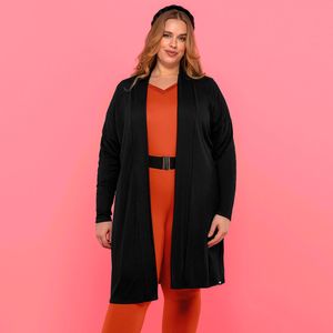 Cardigan Feminino Plus Size Maelle 15540