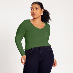 Blusa Feminina Plus Size Lunender Mais Mulher 00349