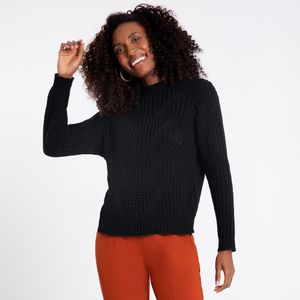 Blusão Tricô Feminina Adulto Lunender 66463