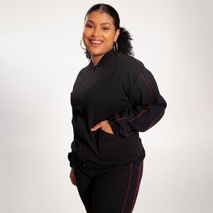 Jaqueta Feminina Plus Size Lunender Mais Mulher 66504