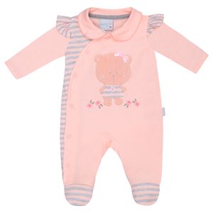 Macacão Menina Ursinha Bebê Miniclo 30637