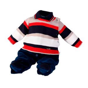 Macacão Tricot João Miguel Beth Bebê 2705