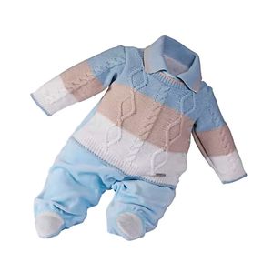 Macacão Tricot Teodoro Beth Bebê 2707