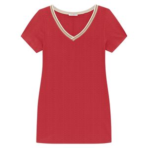 Vestido Feminino Adulto Lunender Mais Mulher 47086