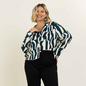 Camisa Feminina Adulto Plus Maelle 183359