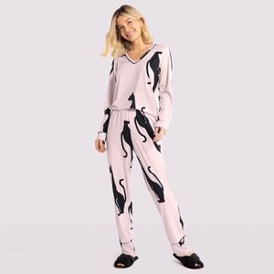 Pijama Feminino Adulto Lunender 67351