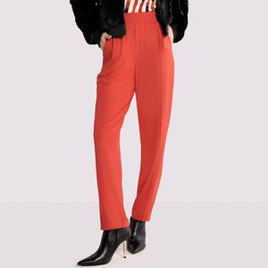 Calça Reta Feminina Lunender 67743