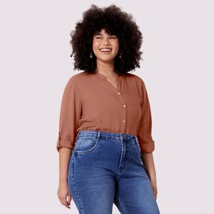 Blusa Feminina Manga 3/4 Lunender 65168