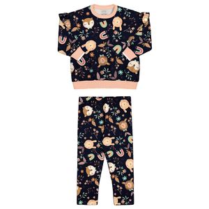 Conjunto Feminino Bebê Alakazoo 66104