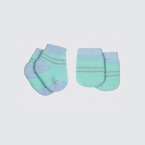 Kit 1 Par de Meia + 1 Par de Luvinha 10010-019