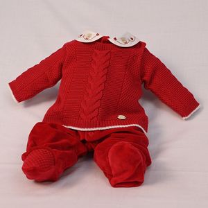 Macacão Tricot Fofo Beth Bebê 986