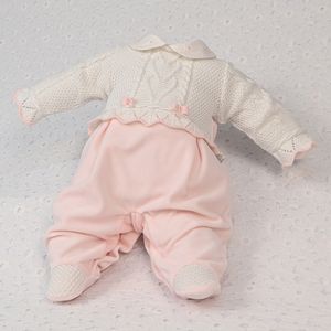 Macacão Tricot Bianca Plush Beth Bebê 928