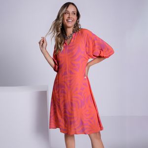 Vestido Feminino Adulto Lunender 34768