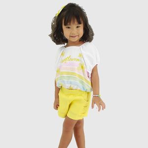 Conjunto Blusa e Shorts Feminino Juvenil Carol e Dani 1951