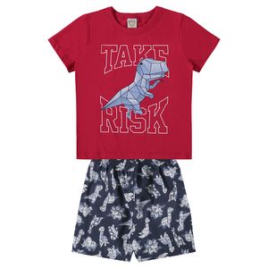 Conjunto Masculino Primeiros Passos Boca Grade 19080