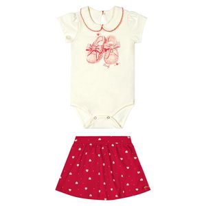Conjunto Feminino Bebê Glinny 20279