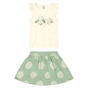 Conjunto Feminino Primeiros Passos Glinny 21582