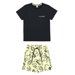 Conjunto Camiseta e Bermuda Masculino Primeiros Passos Alakazoo 44880