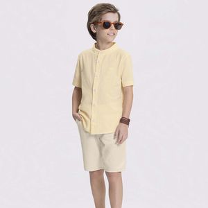 Conjunto Camisa e Bermuda Masculina Infantil Alakazoo 44955