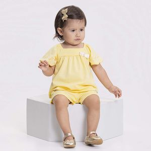 Conjunto Blusa e Shorts Feminino Bebê Alakazoo 46148